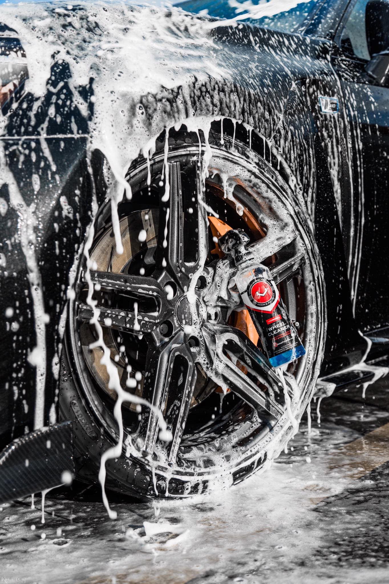 How to wash car wheels