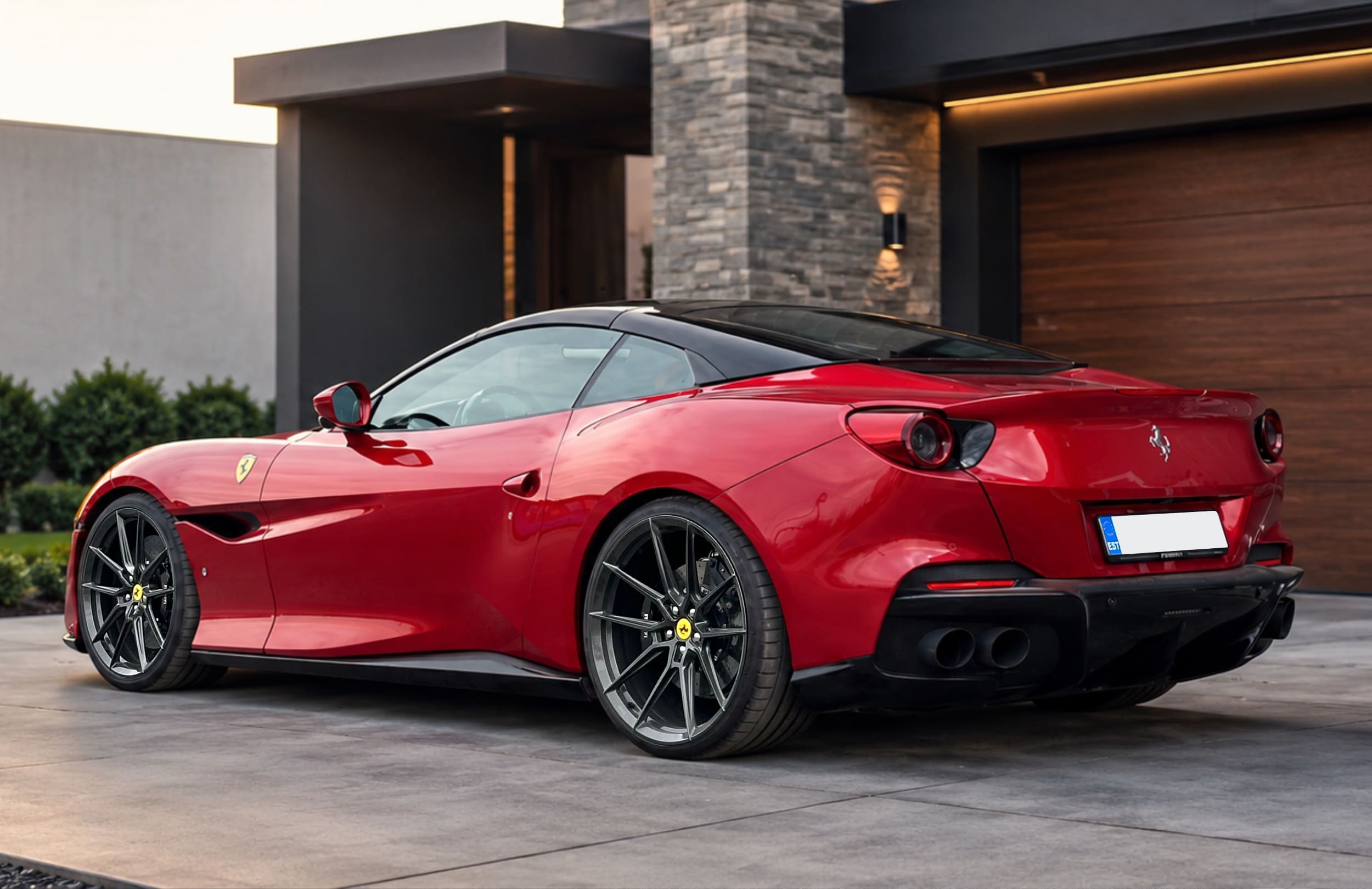Ferrari Portofino with Novitec NF9 Forged Wheels and Lowering Suspension