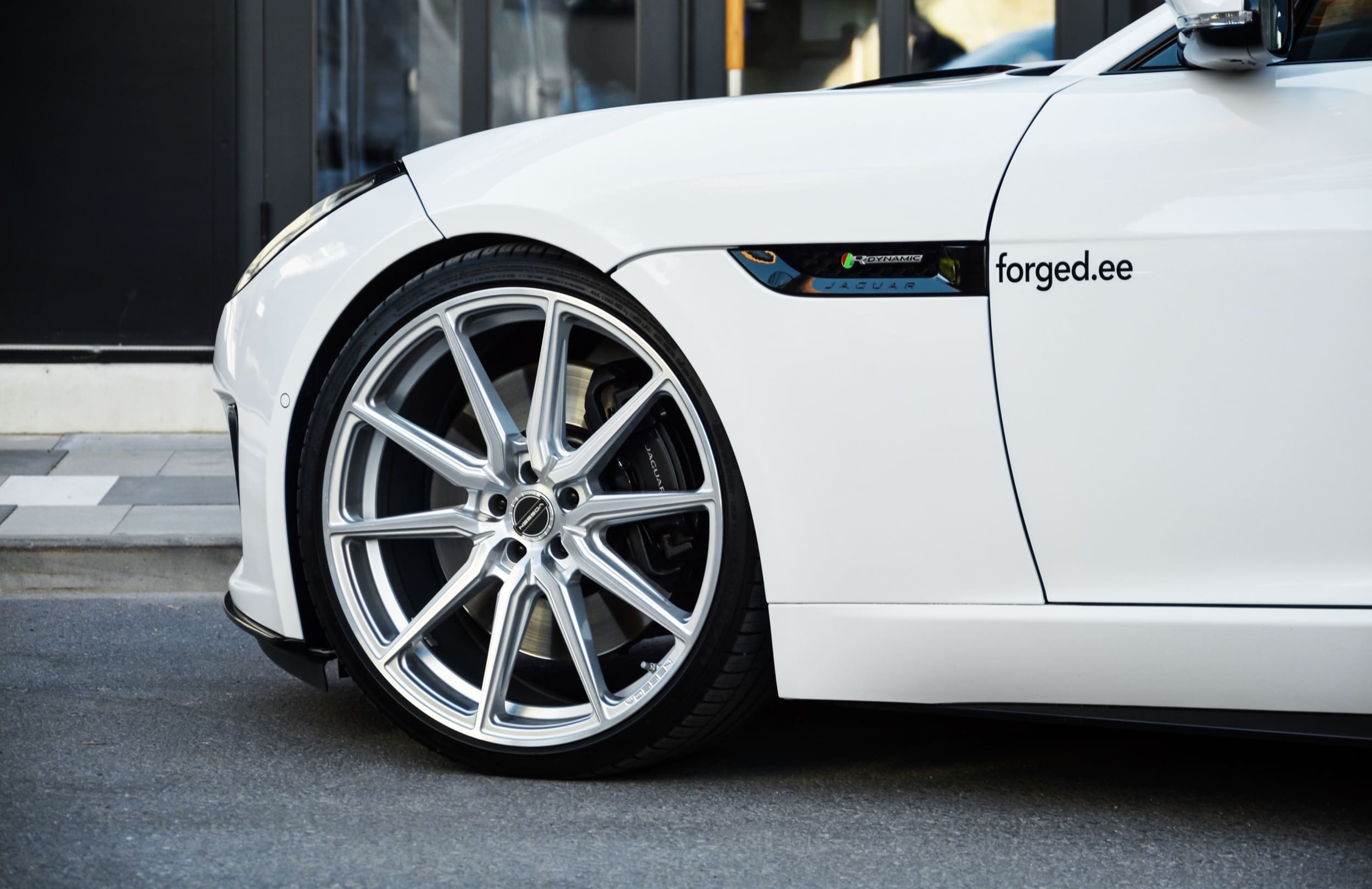 Vossen HF3 Jaguar Ftype Closeup