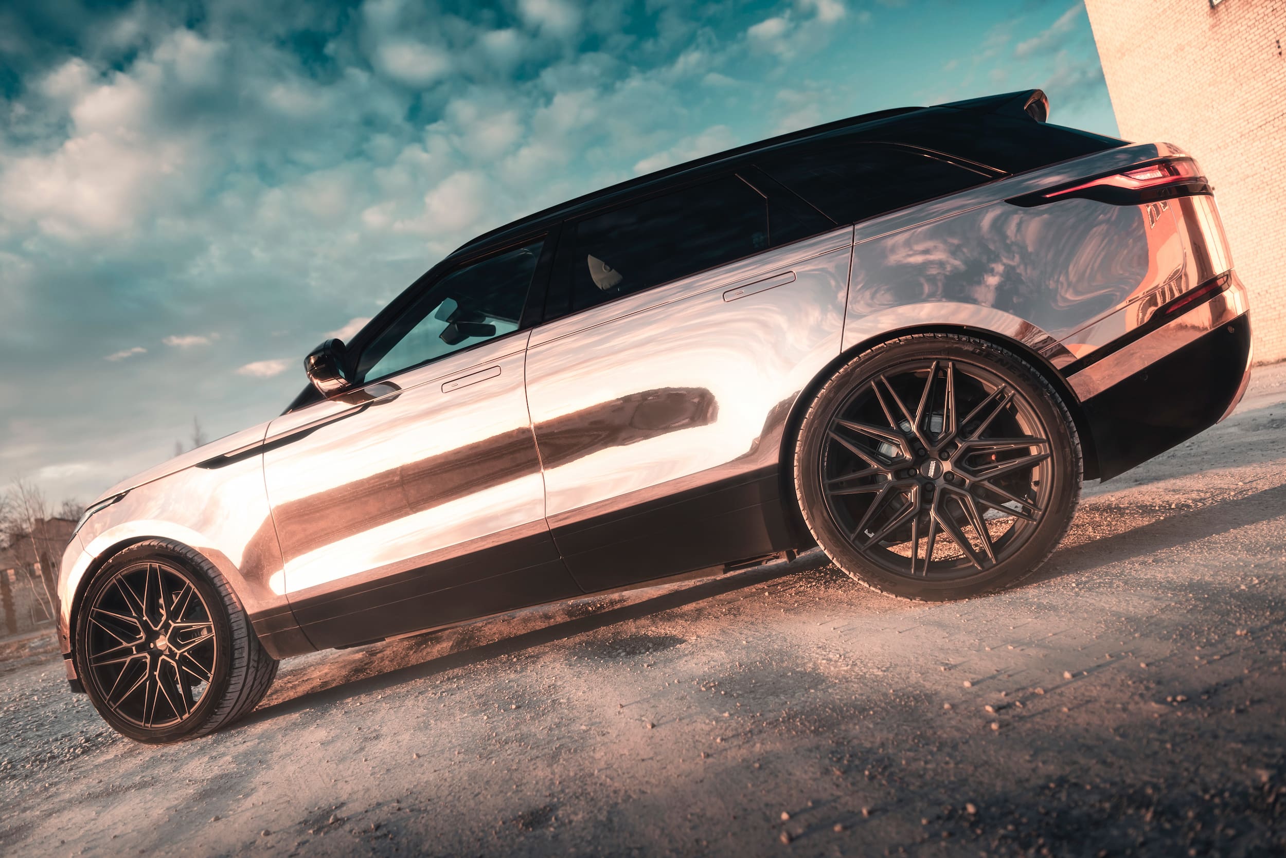 Side Range Rover Velar Vossen Wheels
