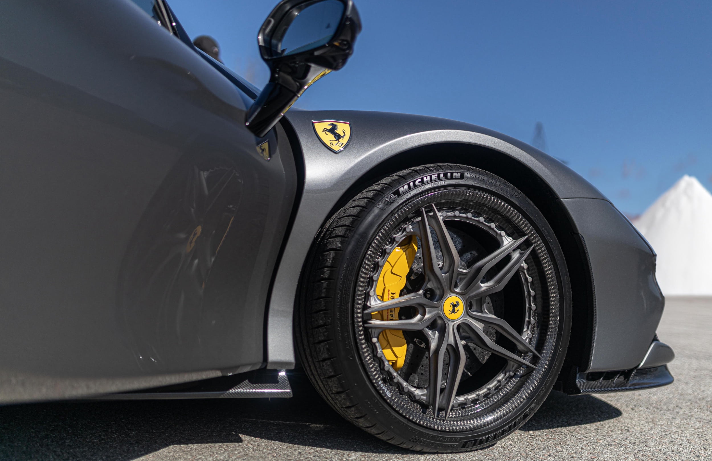 Ferrari SF90 on HRE HX107 Carbon Wheels